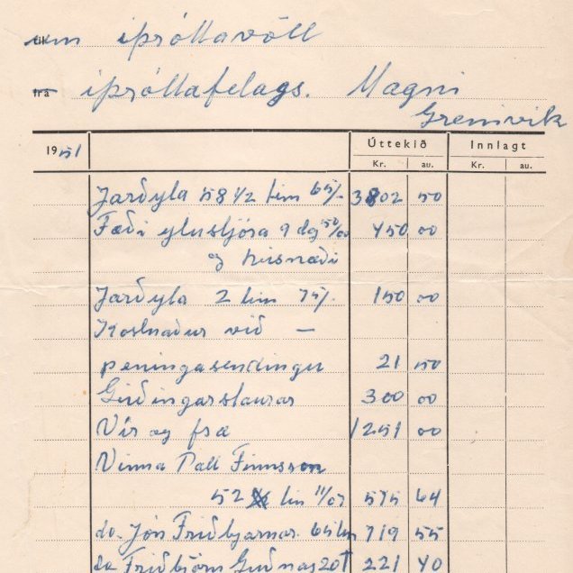 reikningur-a-ithrottavellinum-1951
