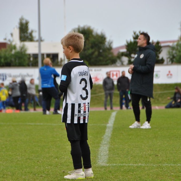 Smári Signar Viðarsson og Anton Orri Sigurbjörnsson