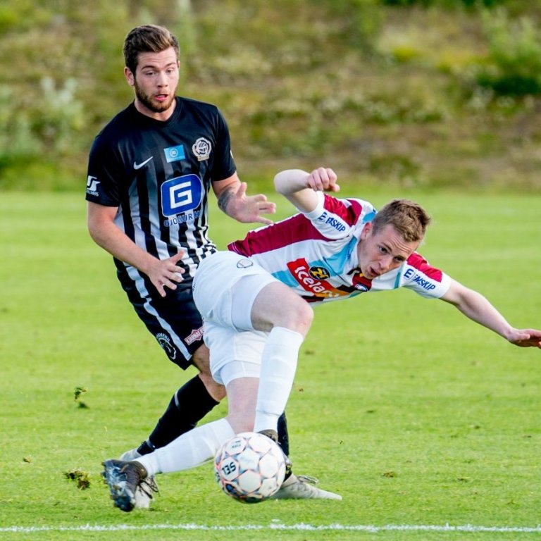 Ólafur Aron Pétursson og Sævar Atli Magnússon