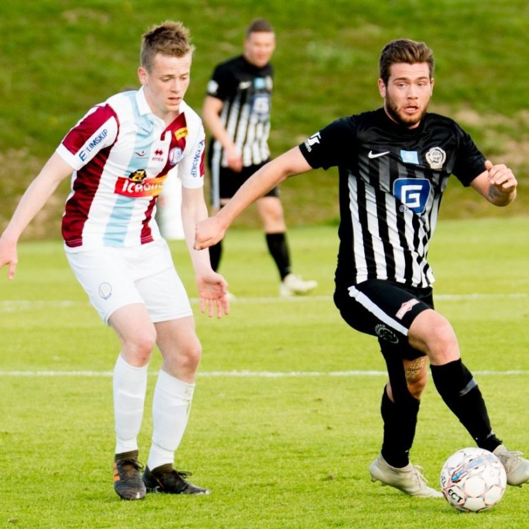 Ólafur Aron Pétursson og Sævar Atli Magnússon