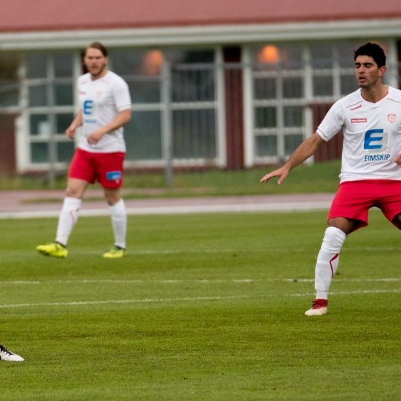 Ólafur Aron Pétursson og Nacho Gil