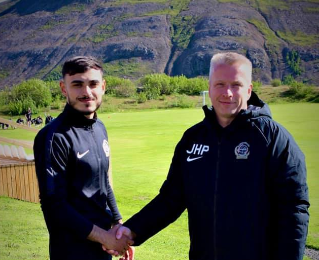 Costa ásamt Jón Helga