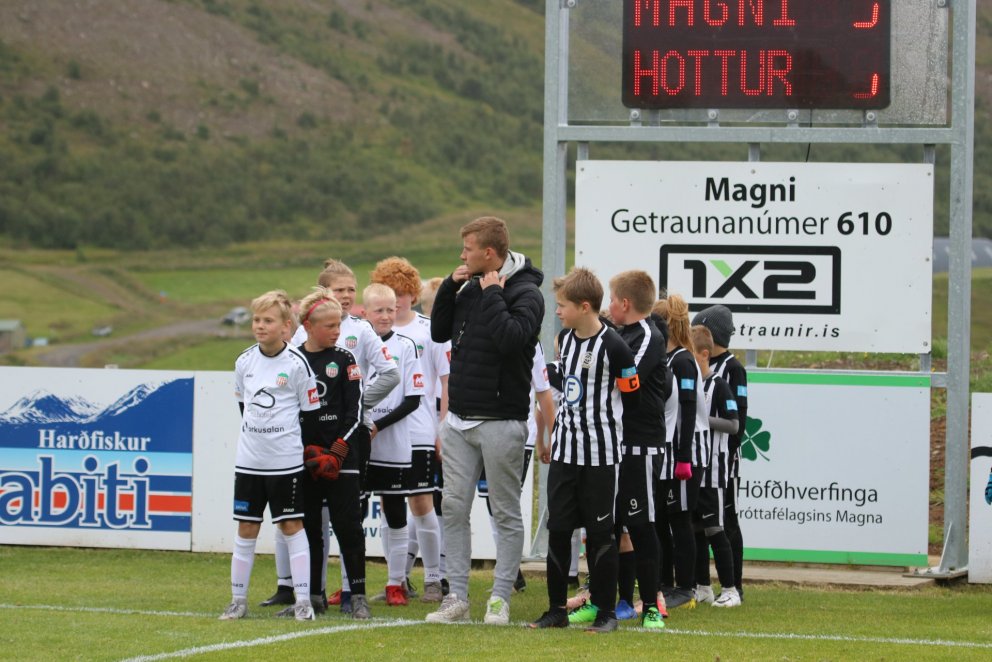 Æfingaleikur á miðvikudaginn