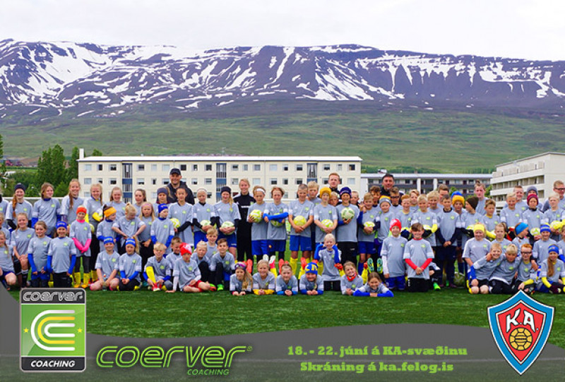 Æfingar út vikuna og Coerver skóli