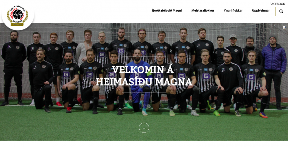 Ný heimasíða Magna