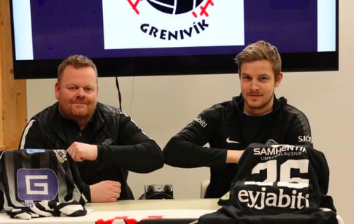 Gísli Gunnar Oddgeirsson og Jón Óskar Sigurðsson