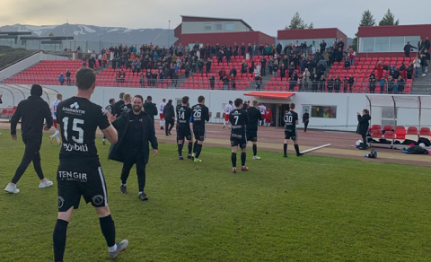 Síðasta æfingavikan fyrir haustfrí