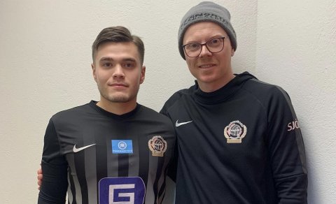 Ottó Björn og Sveinn Þór þjálfari