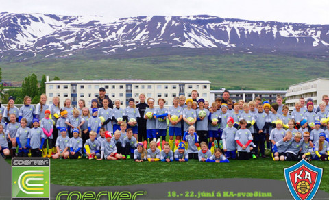 Æfingar út vikuna og Coerver skóli