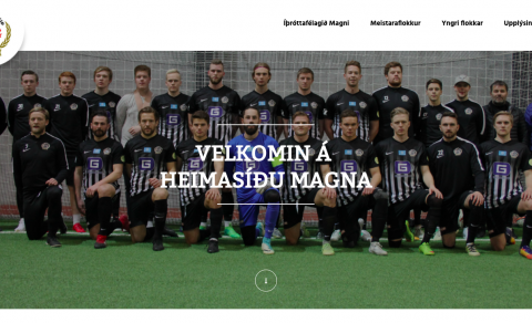 Ný heimasíða Magna