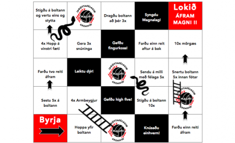 Heimaæfing - 15. apríl