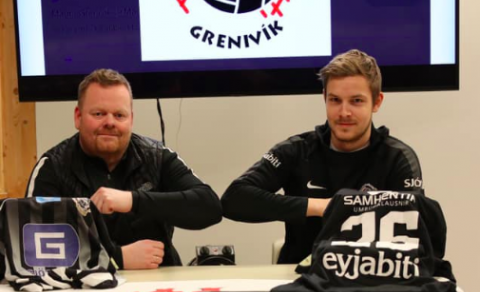 Gísli Gunnar Oddgeirsson og Jón Óskar Sigurðsson